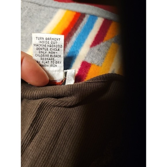 Talbots Top Womens Petite Green Scalloped Neckline Pima Cotton Casual - Picture 10 of 11